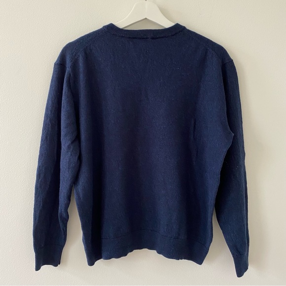 Turnbury Men’s Bundle of 3 V-neck Long Sleeve Sweater Extra Fine Merino Wool - Picture 5 of 10